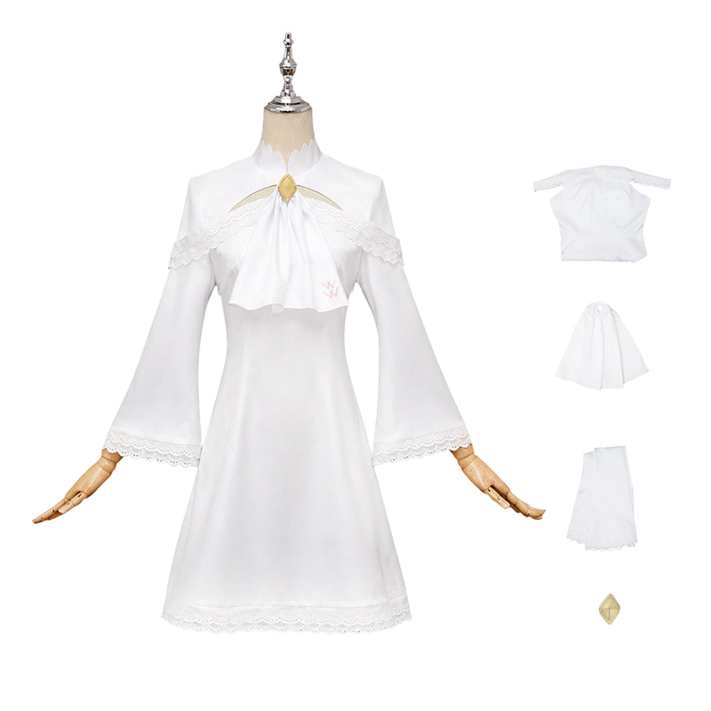 Louis Arneb weiß Kostüm Set Re:ZERO‑Starting Life in Another World Louis Arneb Cosplay Outfit