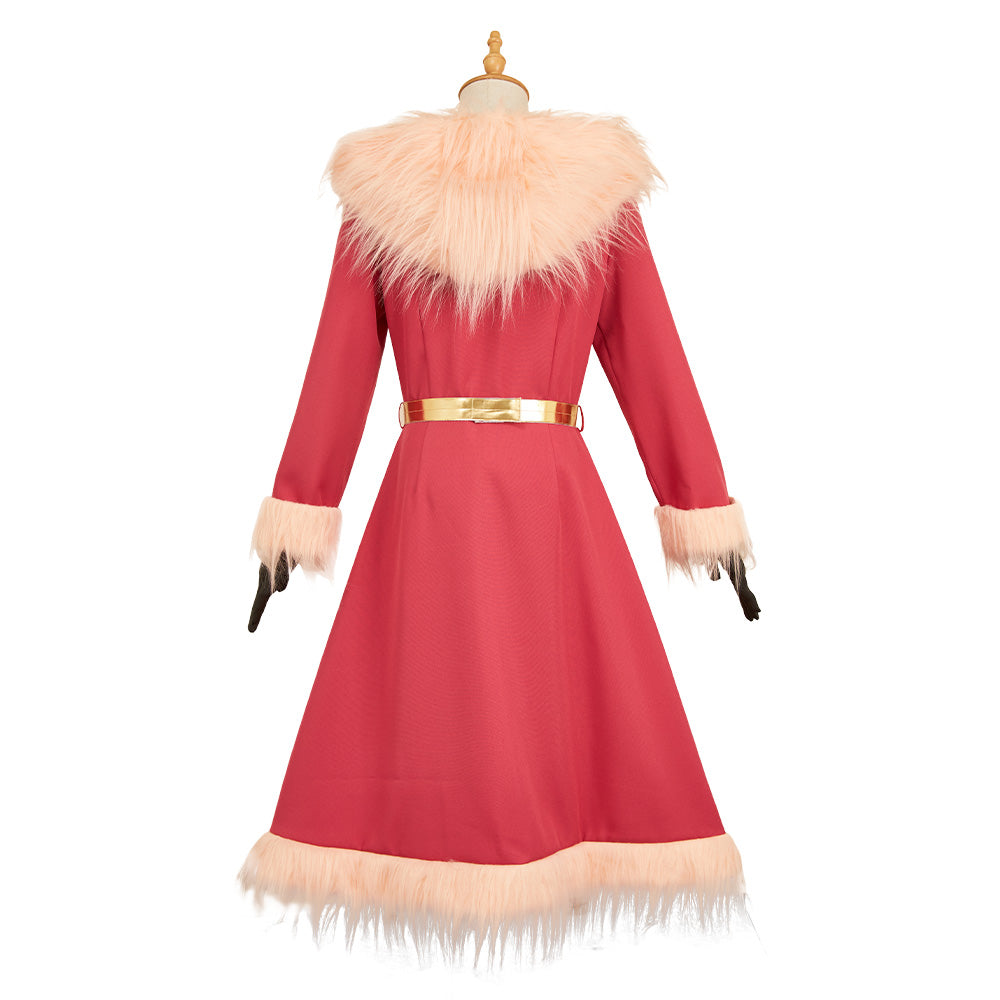 Lucifer Morningstar rosa Kostüm Set Hazbin Hotel 2 Lucifer Cosplay Outfits