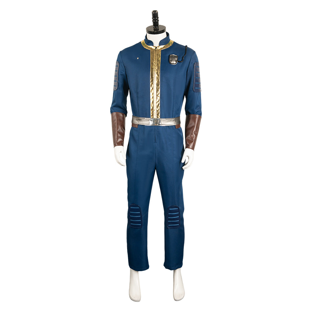 Lucy Fallout Vaultbewohner Jumpsuit Vault 76 Cosplay Kostüm Halloween Karneval Outfits