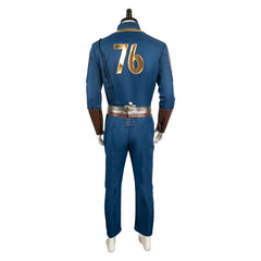 Lucy Fallout Vaultbewohner Jumpsuit Vault 76 Cosplay Kostüm Halloween Karneval Outfits