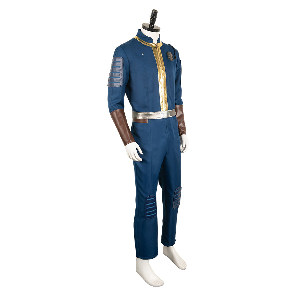 Lucy Fallout Vaultbewohner Jumpsuit Vault 76 Cosplay Kostüm Halloween Karneval Outfits