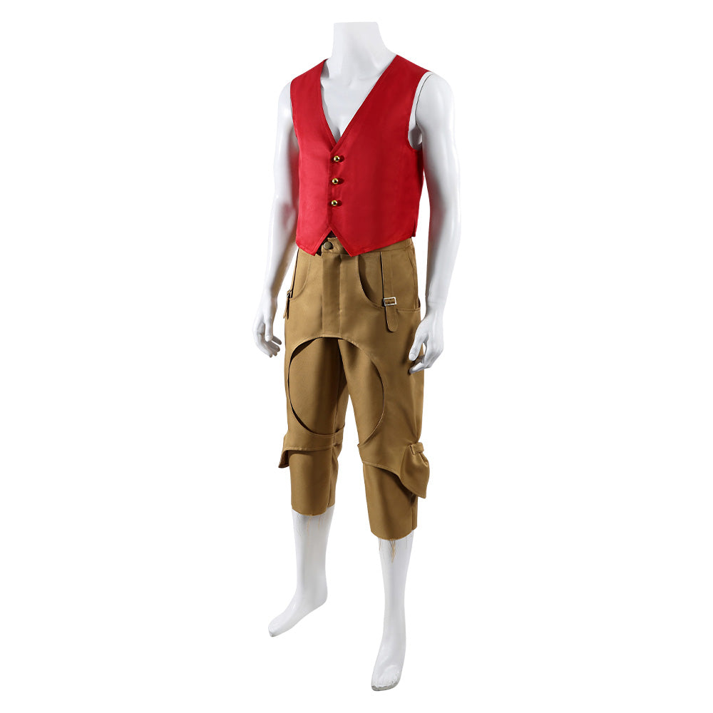 Luffy rot Outfit ONE PIECE 2 Monkey D. Luffy Cosplay Kostüm