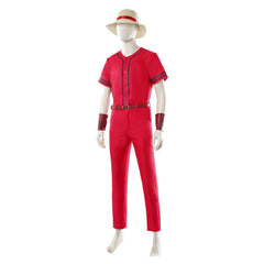 Luffy rot Outfit One Piece: Into The Grand Line - Fan Event Luffy Cosplay Kostüm