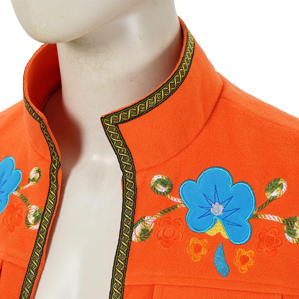 Luis Madrigal orange Kostüm Set Descendants: Wicked Wonderland Luis Madrigal Cosplay Outfit