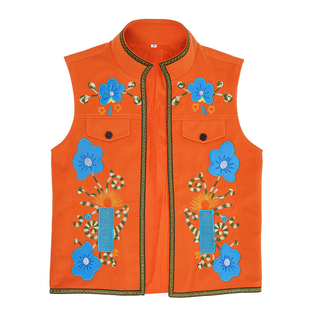 Luis Madrigal orange Kostüm Set Descendants: Wicked Wonderland Luis Madrigal Cosplay Outfit