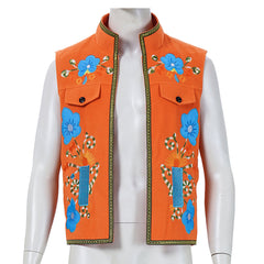 Luis Madrigal orange Kostüm Set Descendants: Wicked Wonderland Luis Madrigal Cosplay Outfit