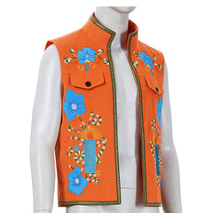 Luis Madrigal orange Kostüm Set Descendants: Wicked Wonderland Luis Madrigal Cosplay Outfit