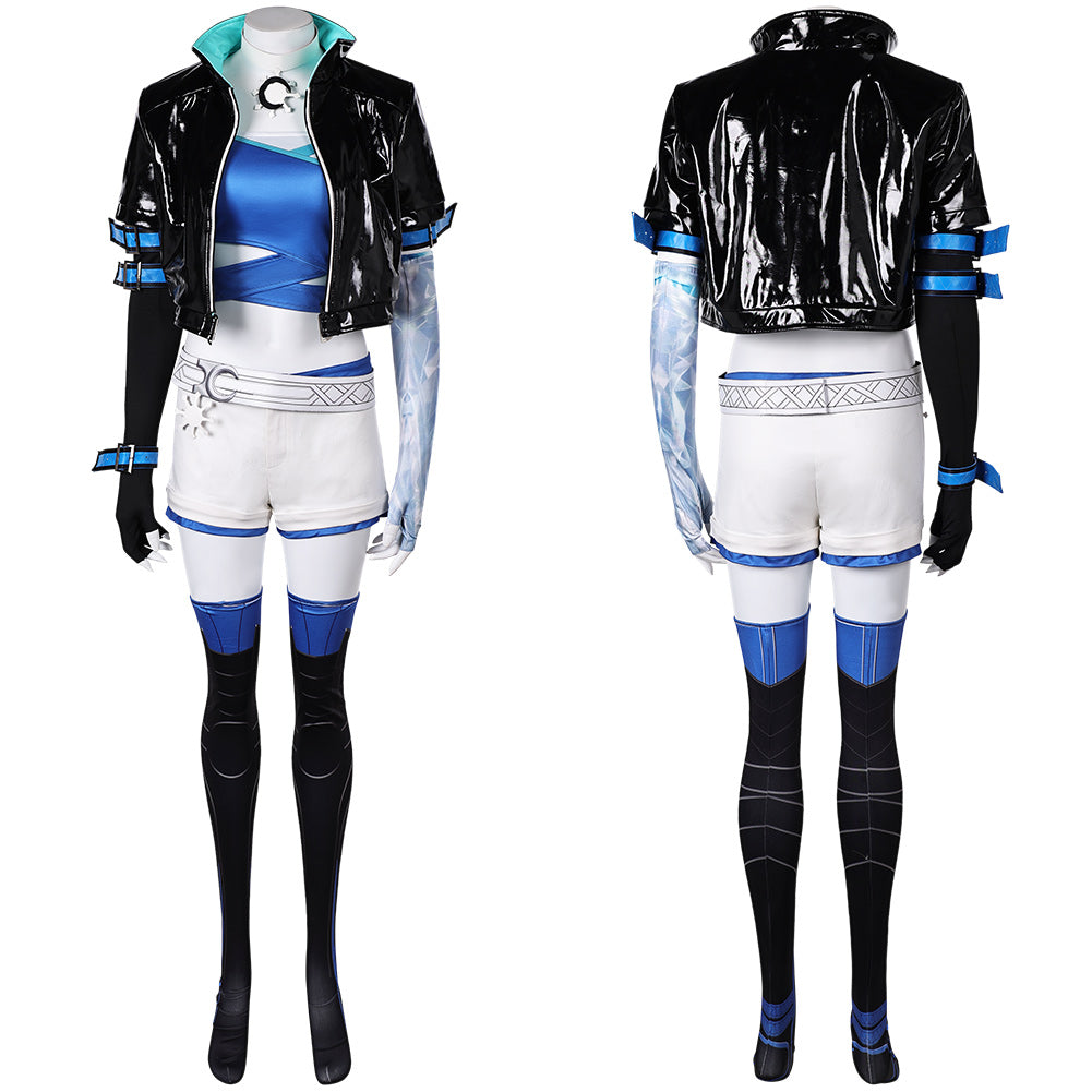 Luna Snow Kostüm Marvel Rivals Luna Cosplay Outfits