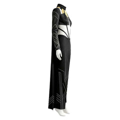 Lune schwarz Kostüm Set Clair Obscur Lune Cosplay Outfit