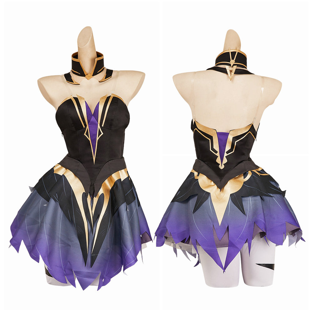 M-Rivals Dagger schwarz Kleid Cosplay Outfits