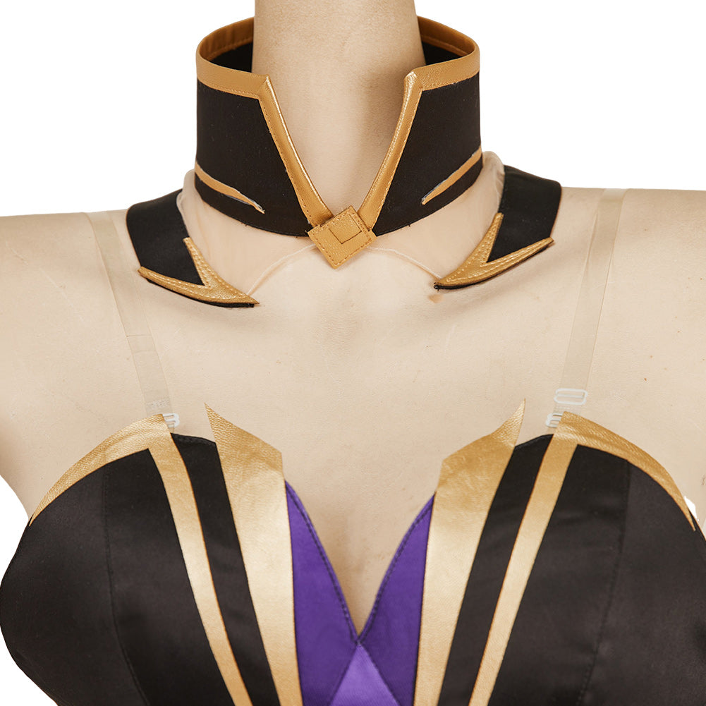 M-Rivals Dagger schwarz Kleid Cosplay Outfits