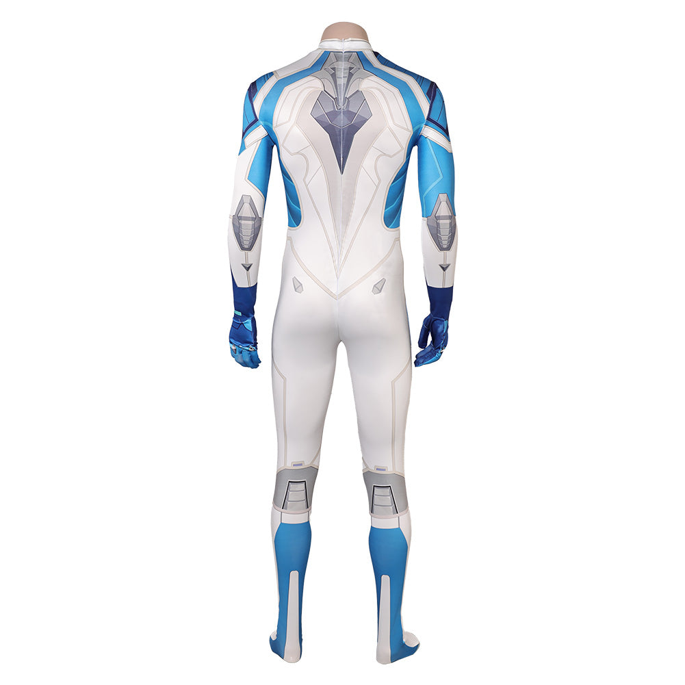M-Rivals Human Torch Jumpsuit Cosplay Outfits