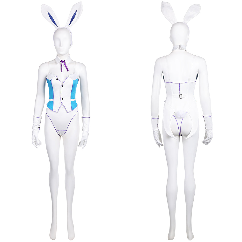 M-Rivals Invisible Woman Bunny girl Cosplay Outfits