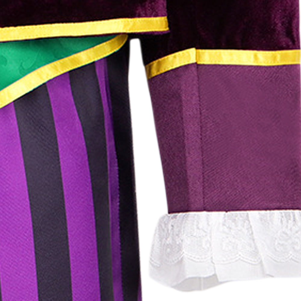 Mad Hatter lila Kostüm Set Alice in Wonderland Mad Hatter Cosplay Outfit