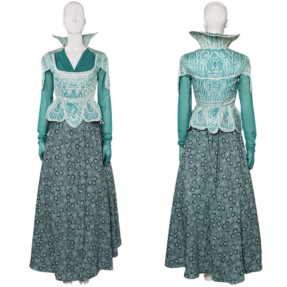 Madame Morrible Outfits Set Wicked Madame Akaber Cosplay Kostüm