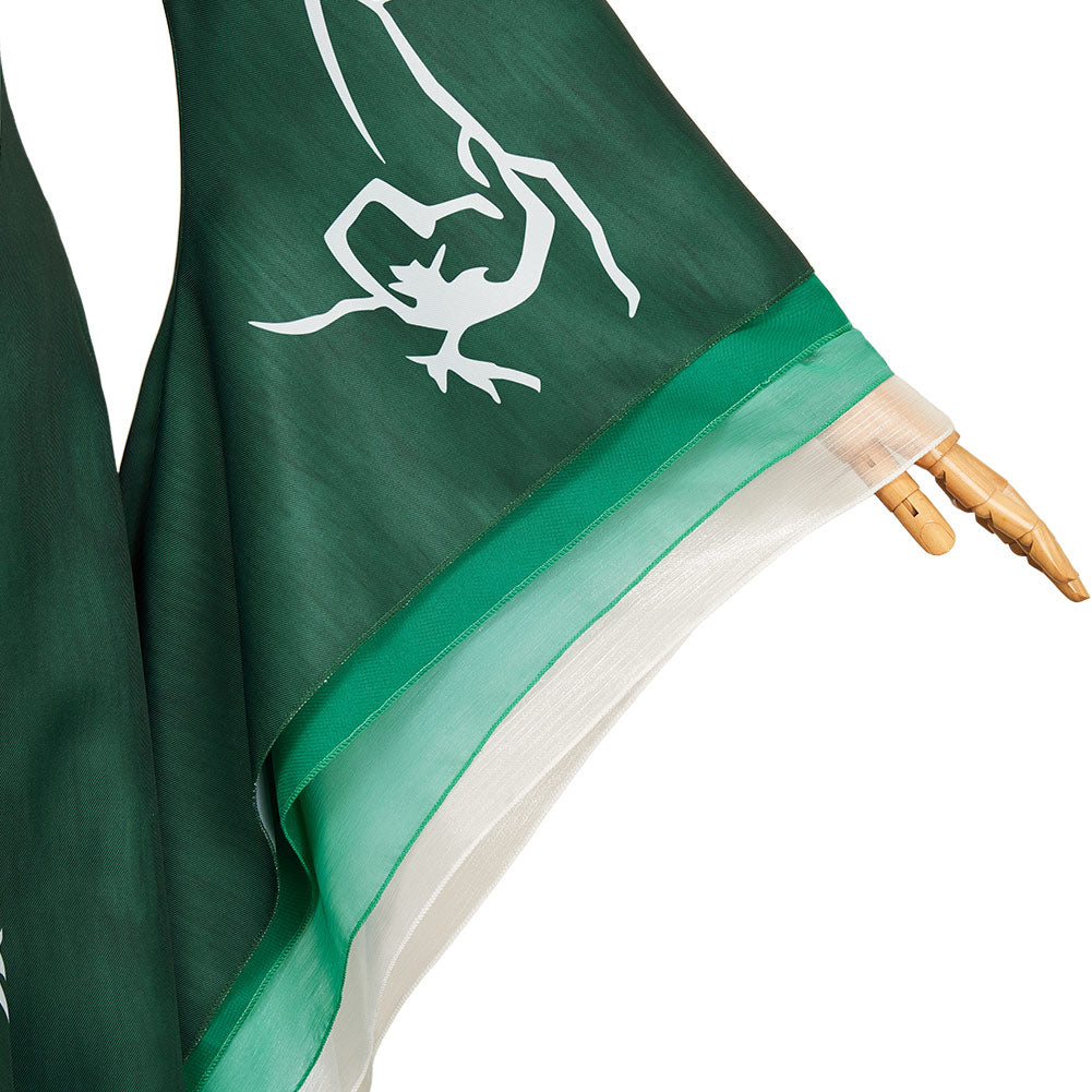 Madame Muriel Morrible grün Kleid Wicked: For Good Madame Morrible Cosplay Kostüm