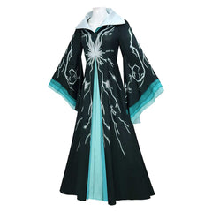 Madame Muriel Morrible grün Kostüm Wicled for Good Morrible Cosplay Kostüm