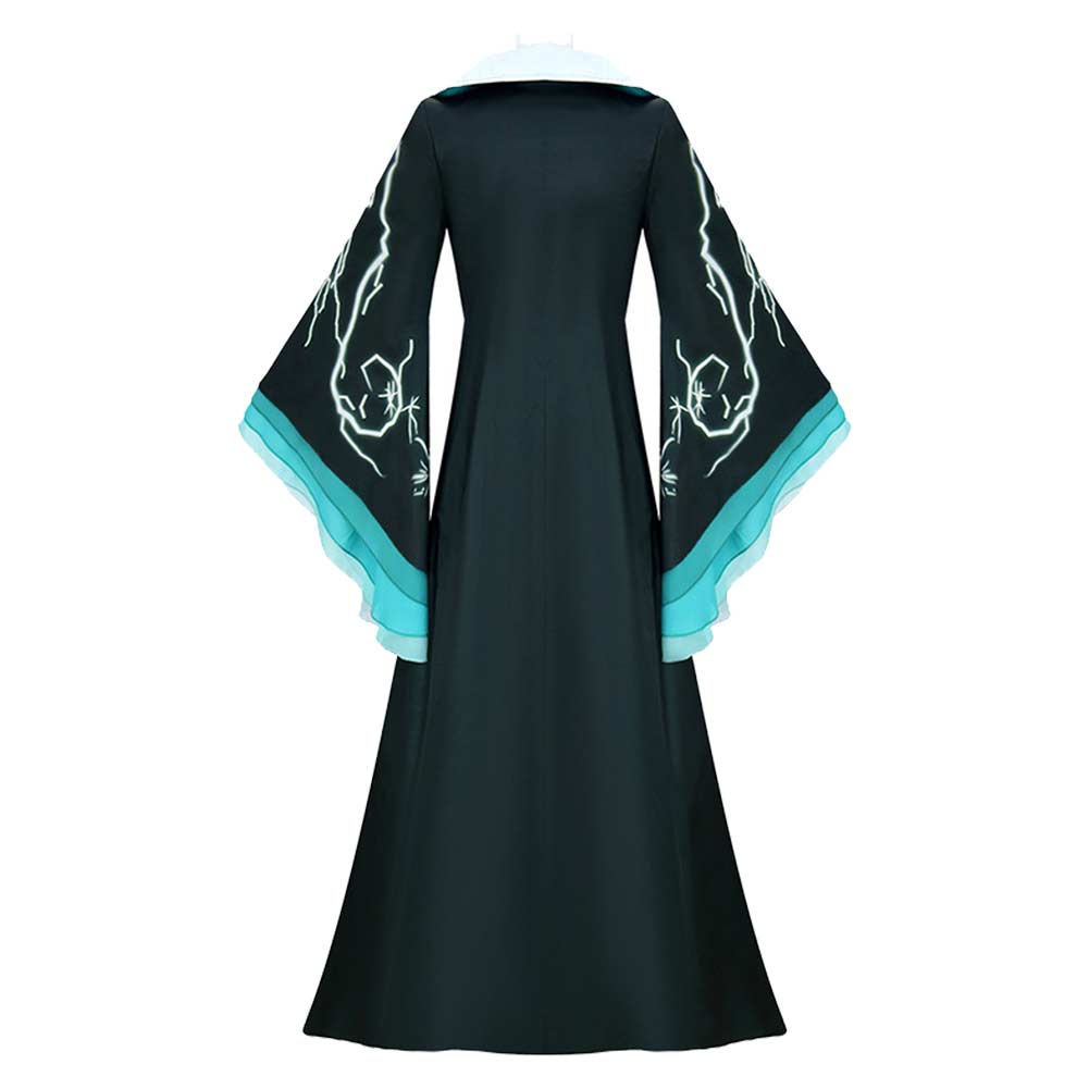 Madame Muriel Morrible grün Kostüm Wicled for Good Morrible Cosplay Kostüm