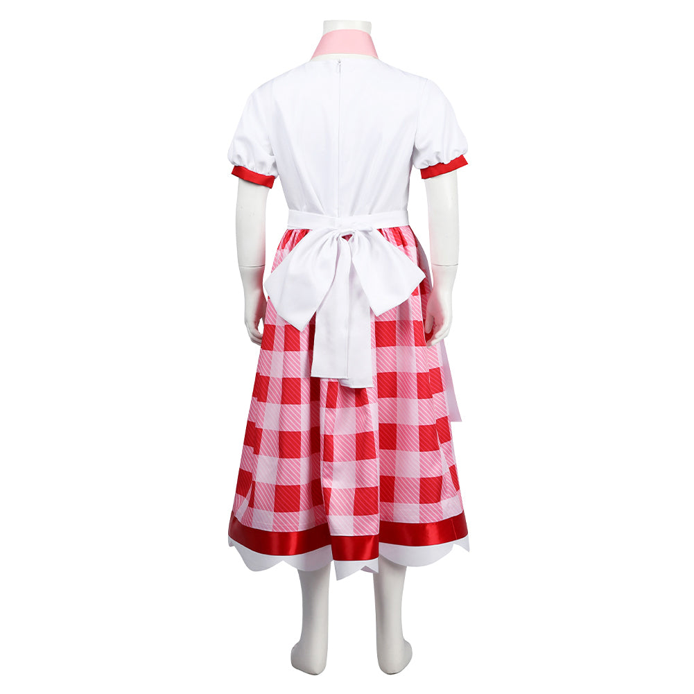 Mädchen Dienstmädchen Uniform Princess Peach: Showtime! Patissiere Peach Cosplay Outfits