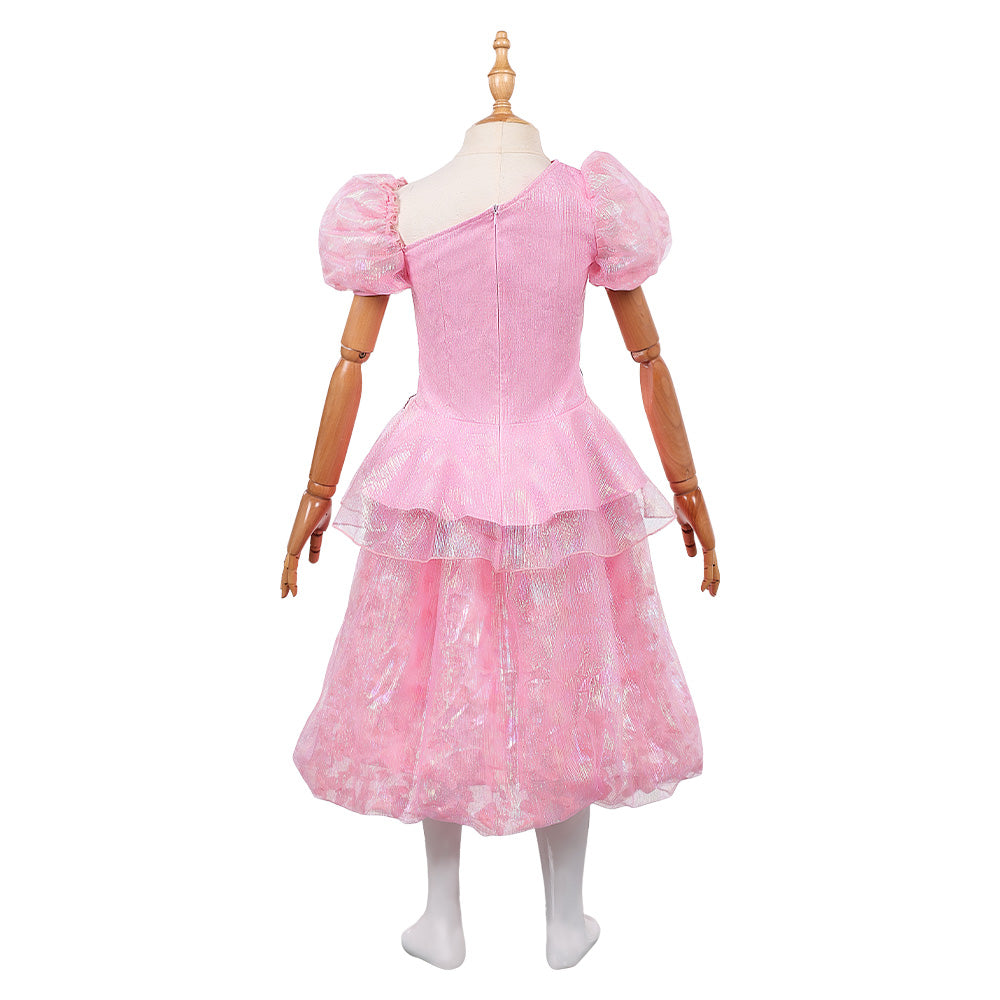 Mädchen Glinda rosa Kleid Wicked for Good Kinder Glinda rosa Outfit	