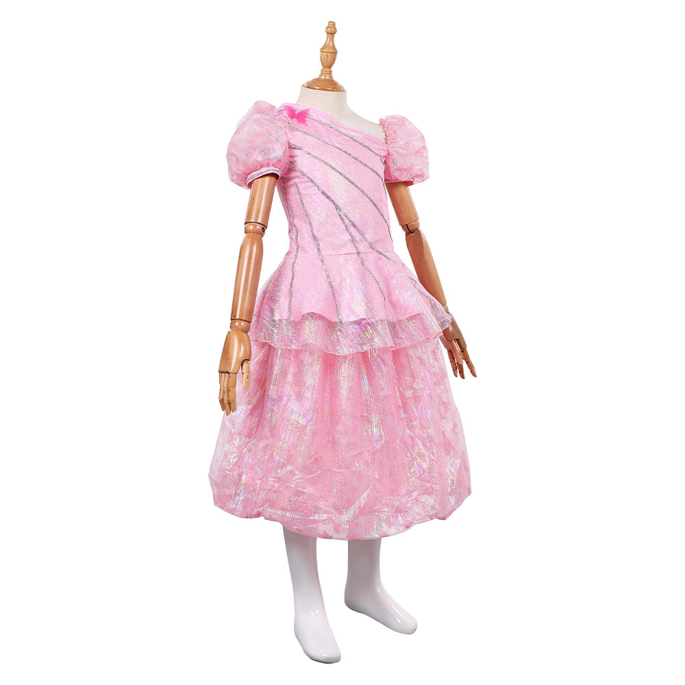 Mädchen Glinda rosa Kleid Wicked for Good Kinder Glinda rosa Outfit	