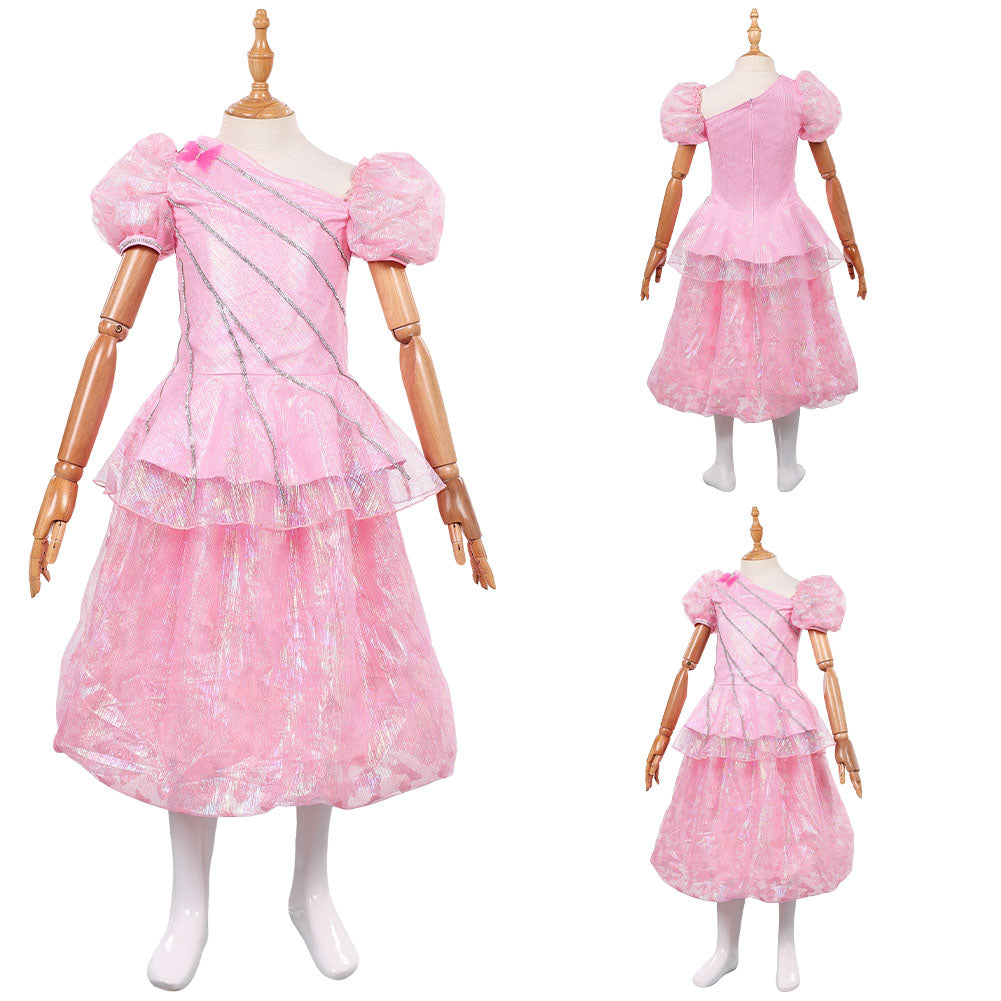 Mädchen Glinda rosa Kleid Wicked for Good Kinder Glinda rosa Outfit	