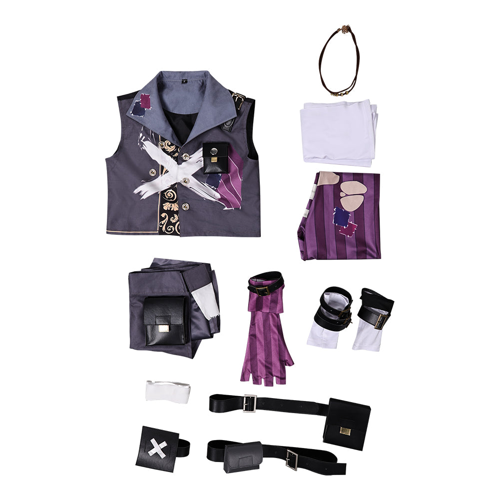 Mädchen Isha Kostüm Set Arcane: League of Legends Isha Cosplay Outfits