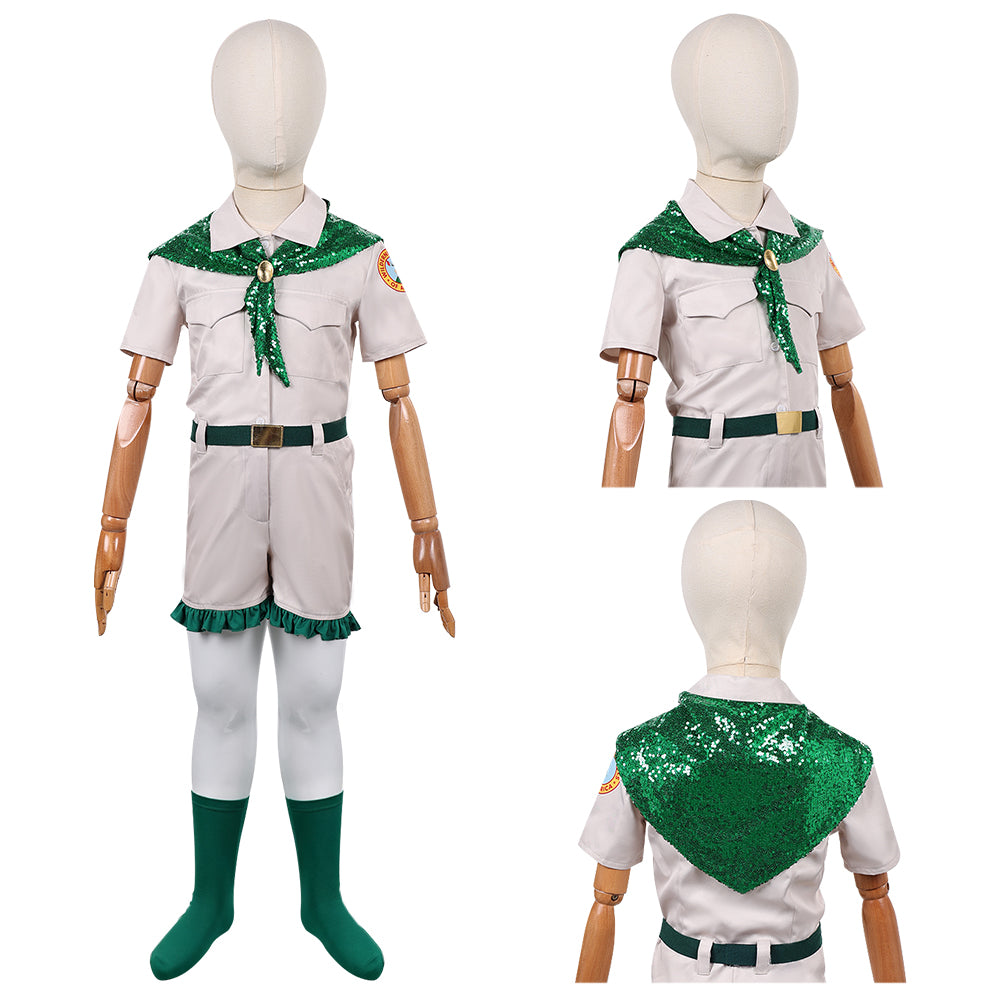 Mädchen Pfadfinder Uniform Die Wilde von Beverly Hills Girl Scouts Cosplay Outfit