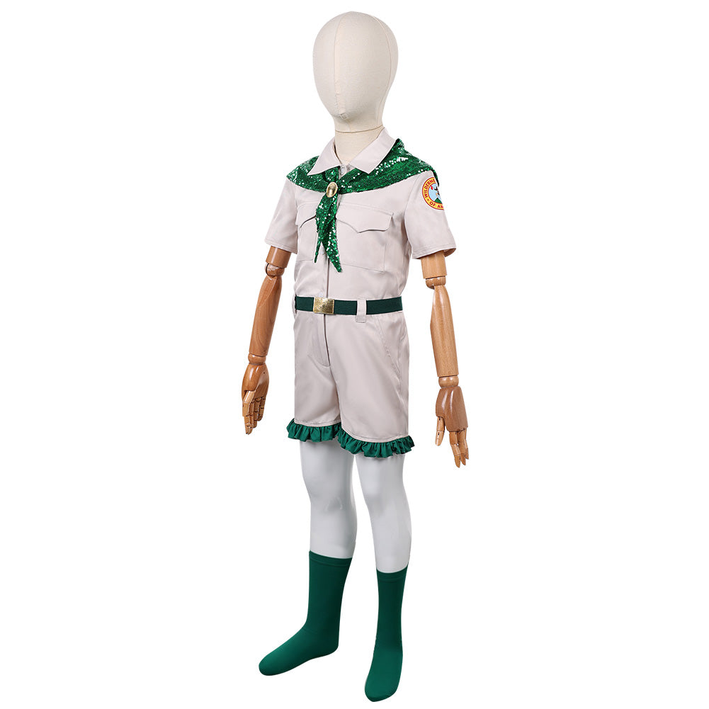Mädchen Pfadfinder Uniform Die Wilde von Beverly Hills Girl Scouts Cosplay Outfit
