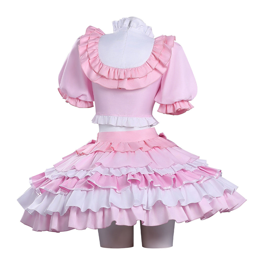 Madoka Kaname rosa Outfit Puella Magi Madoka Magica Madoka Cosplay Kostüm
