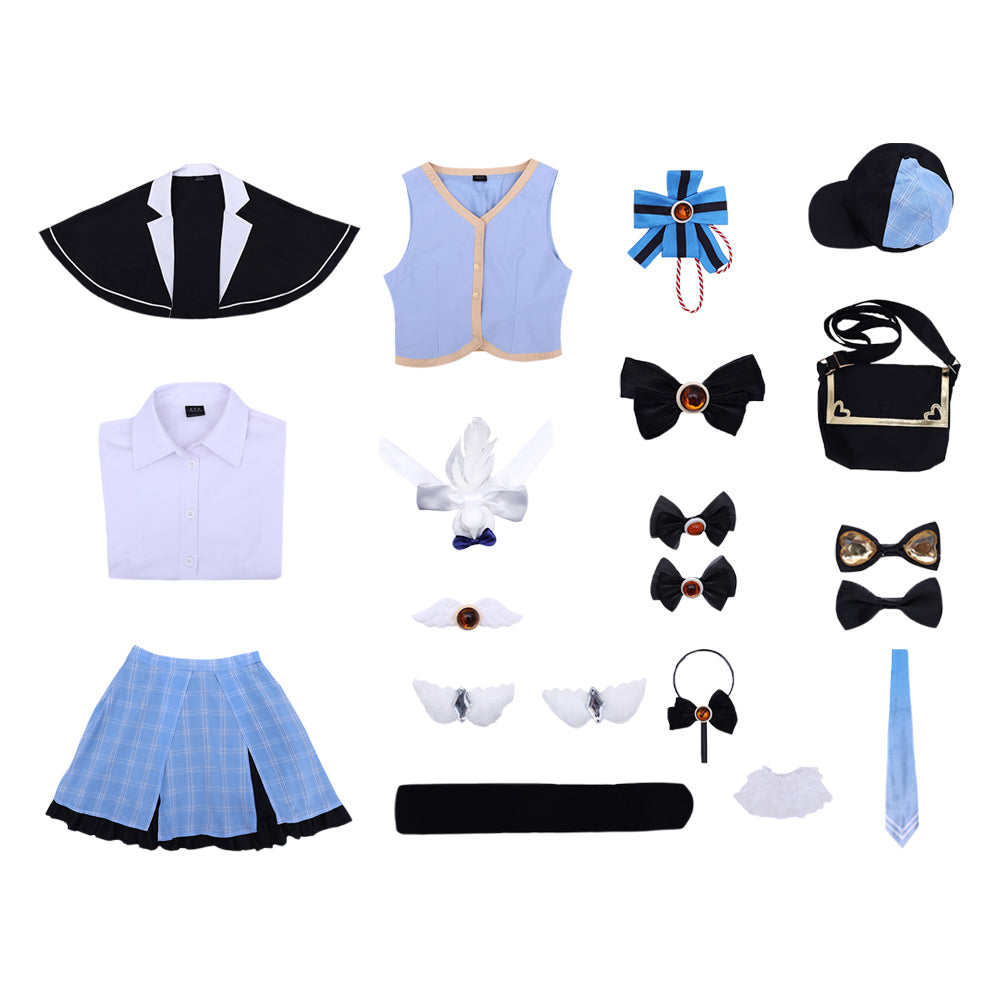 Magical Girl Witch Trials Tachibana Sherry Uniform Cosplay Kostüm Set