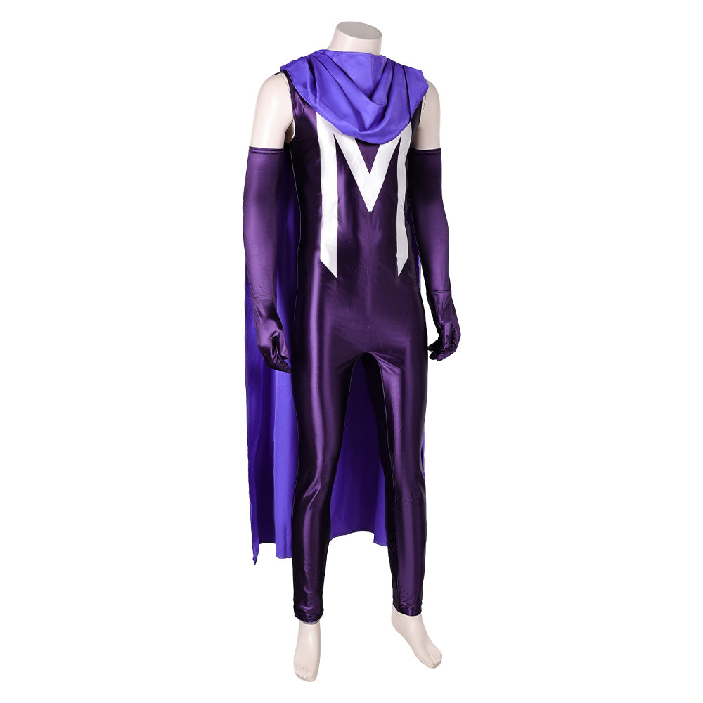 Magneto lila Jumpsuit X-Men '97 Magneto Cosplay Kostüm 