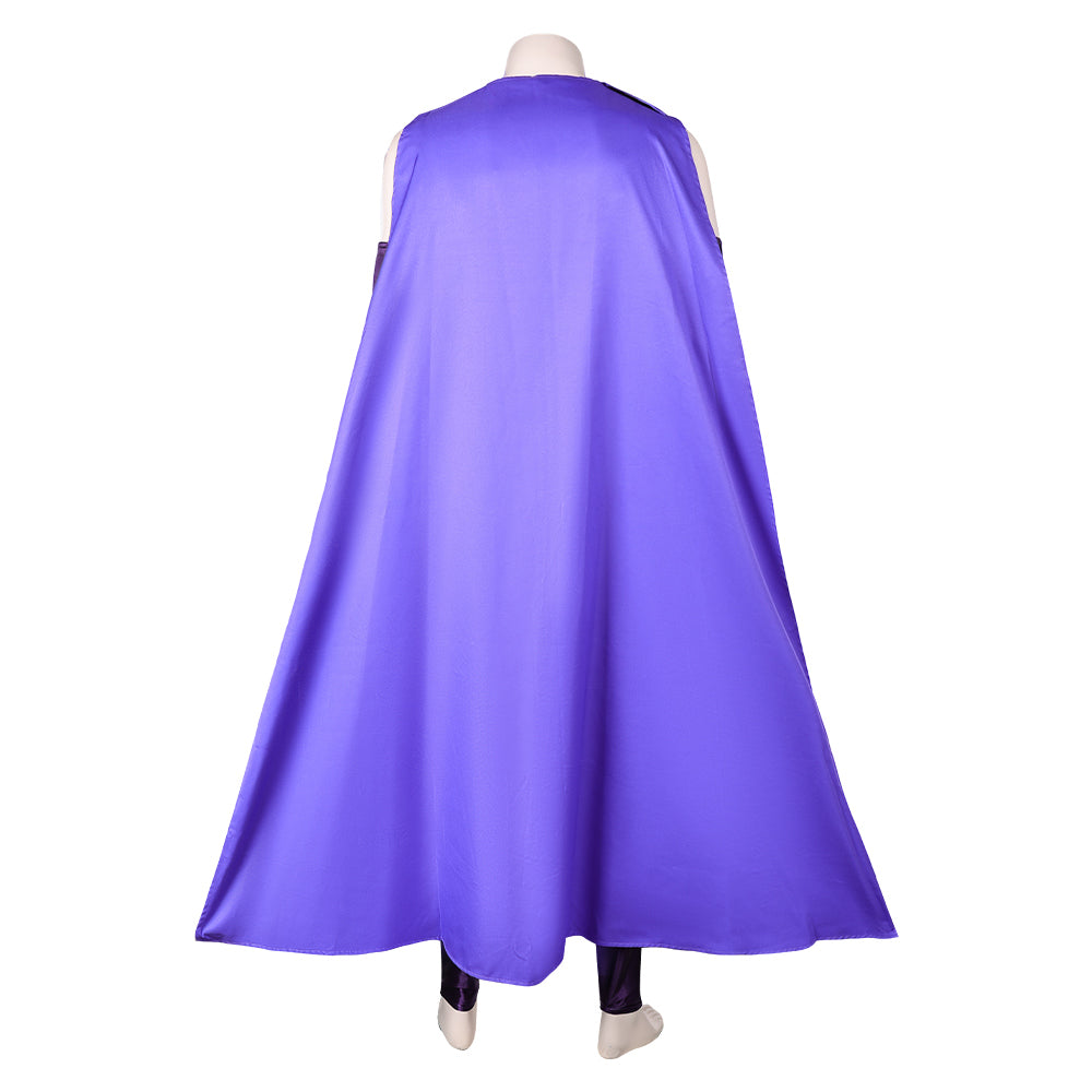 Magneto lila Jumpsuit X-Men '97 Magneto Cosplay Kostüm 