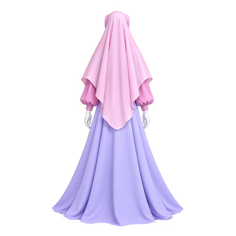 Maid Marian rosa lila Kostüm Set The Death of Robin Hood Maid Marian Cosplay Outfit