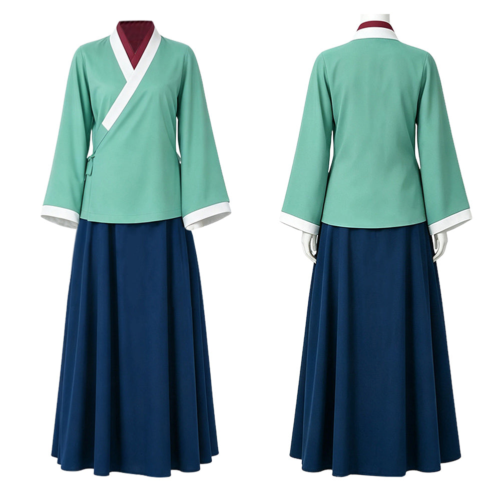 Maomao grün blau Kostüm Set The Apothecary Diaries Season3 Maomao Cosplay Outfit