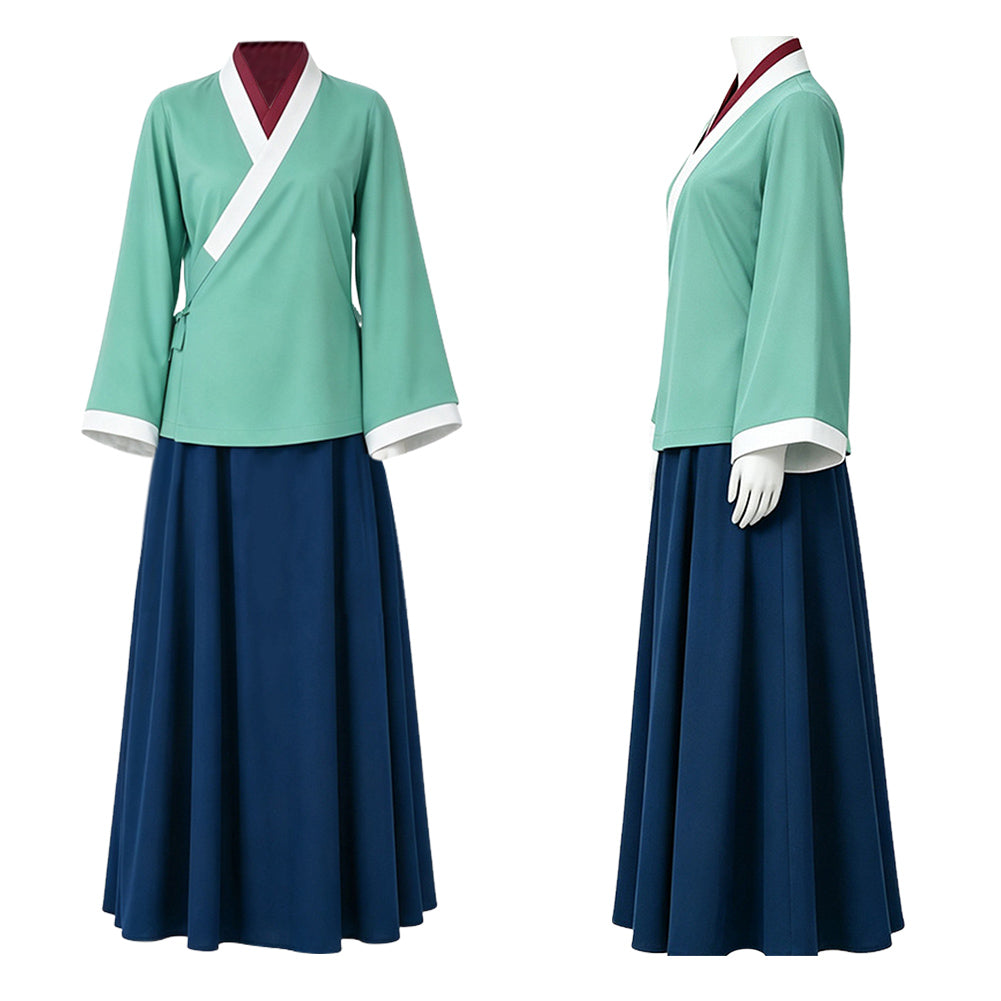 Maomao grün blau Kostüm Set The Apothecary Diaries Season3 Maomao Cosplay Outfit