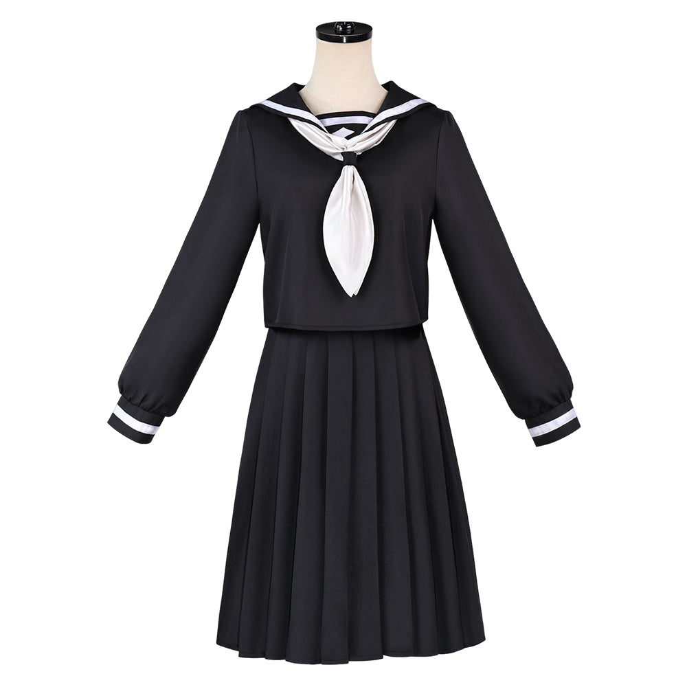 Mari Otsu ​schwarz Kostüm Set Goodbye, Lara Mari Otsu Cosplay Outfit 