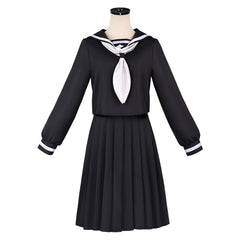 Mari Otsu ​schwarz Kostüm Set Goodbye, Lara Mari Otsu Cosplay Outfit 
