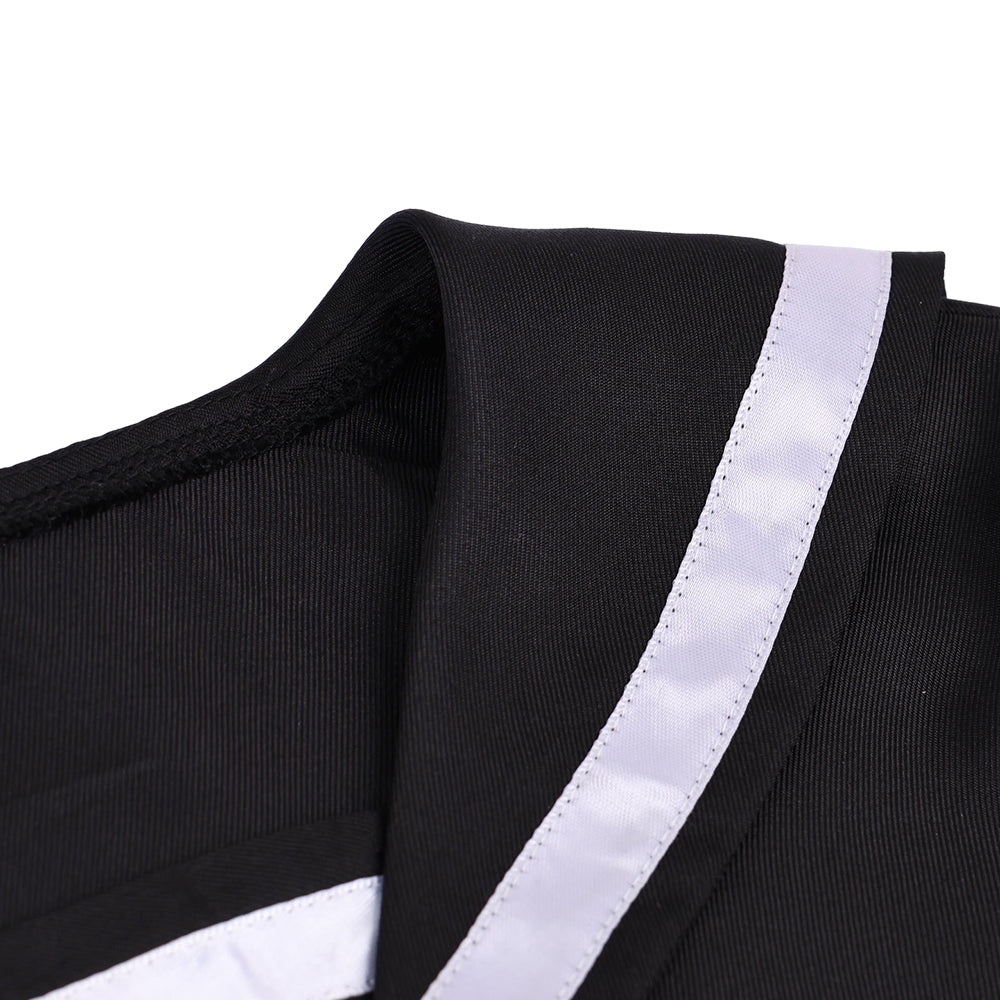Mari Otsu ​schwarz Kostüm Set Goodbye, Lara Mari Otsu Cosplay Outfit 