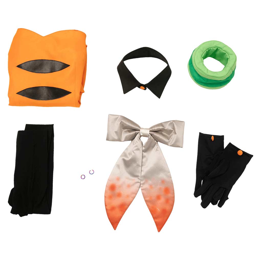 Marie orange Splatoon Marie Cosplay Kostüm Outfits