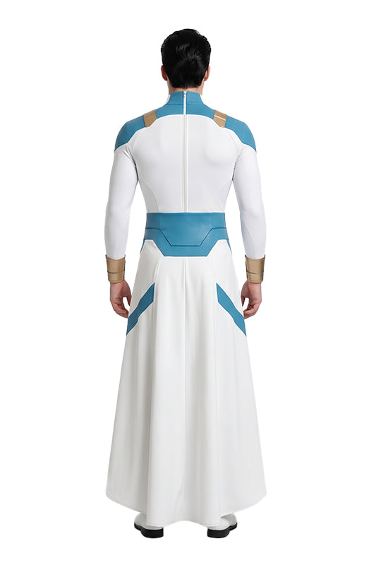 Mark Grayson weiß Jumpsuit Invincible Cosplay Outfit