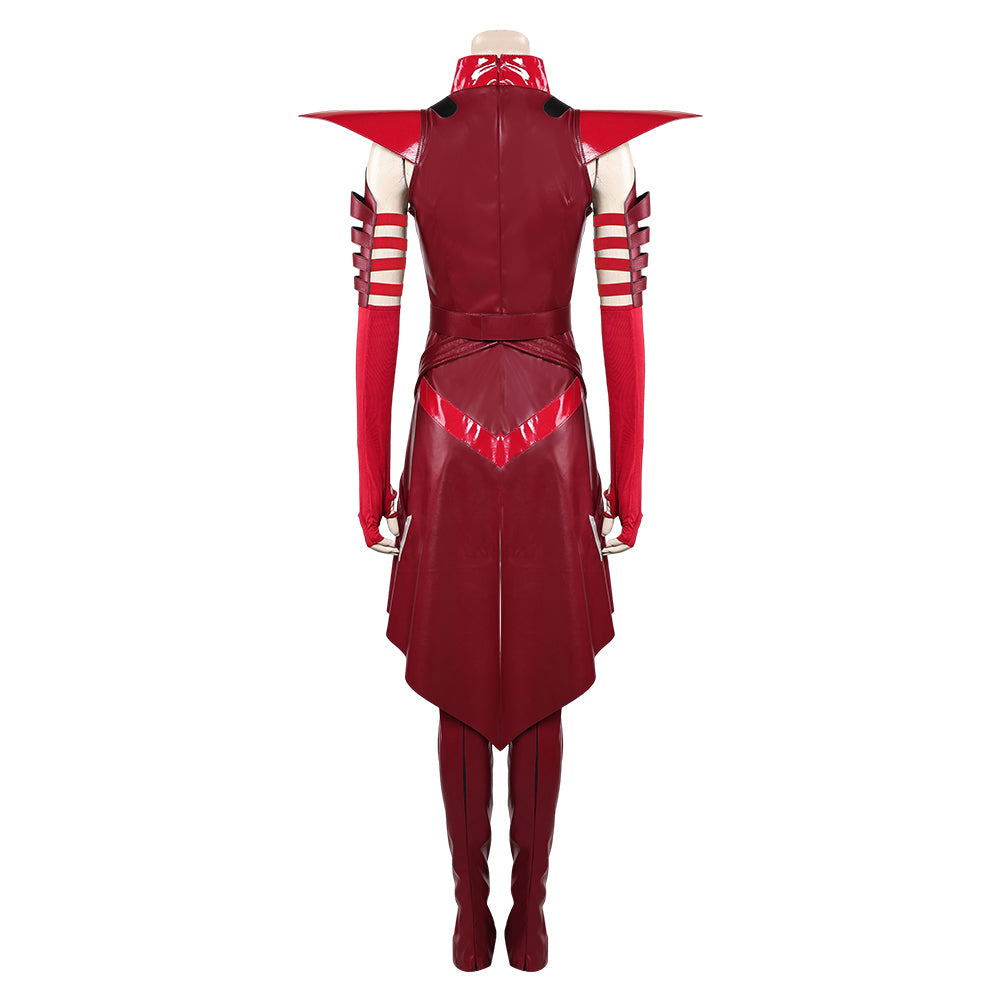 Marvel Rivals Hexe Scarlet Witch Hexenkostüm Cosplay Outfits