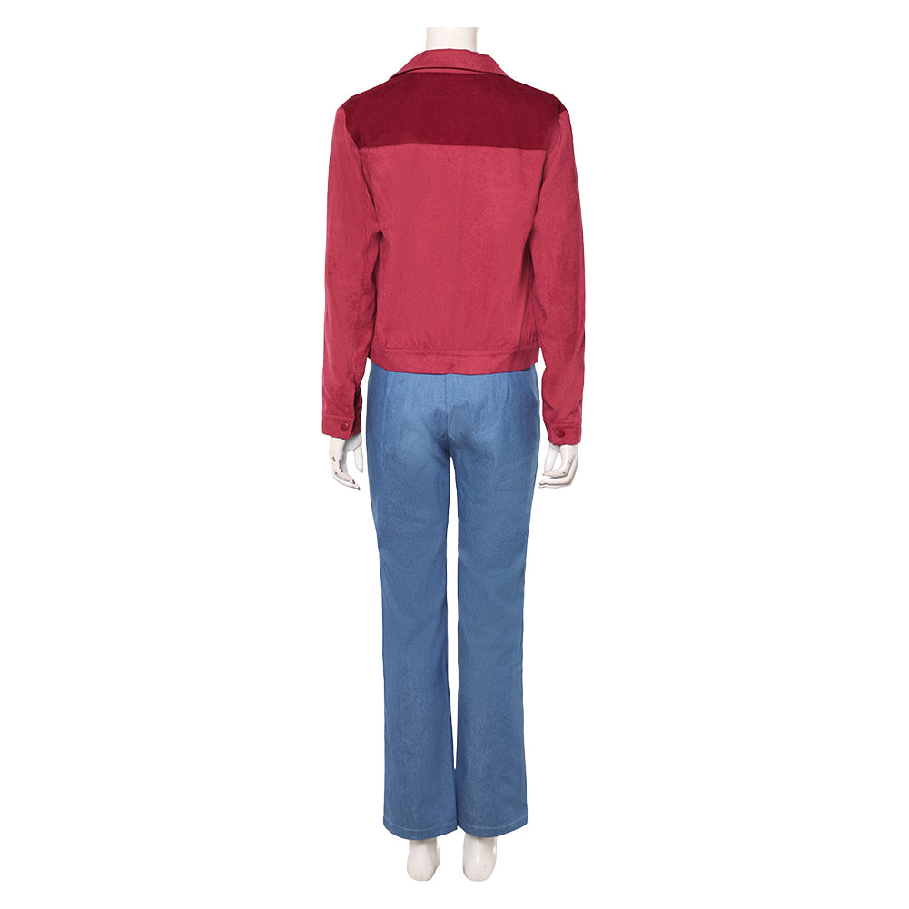 Max Mayfield rot Kostüm Set Stranger Things 2025 Max Cosplay Outfits	