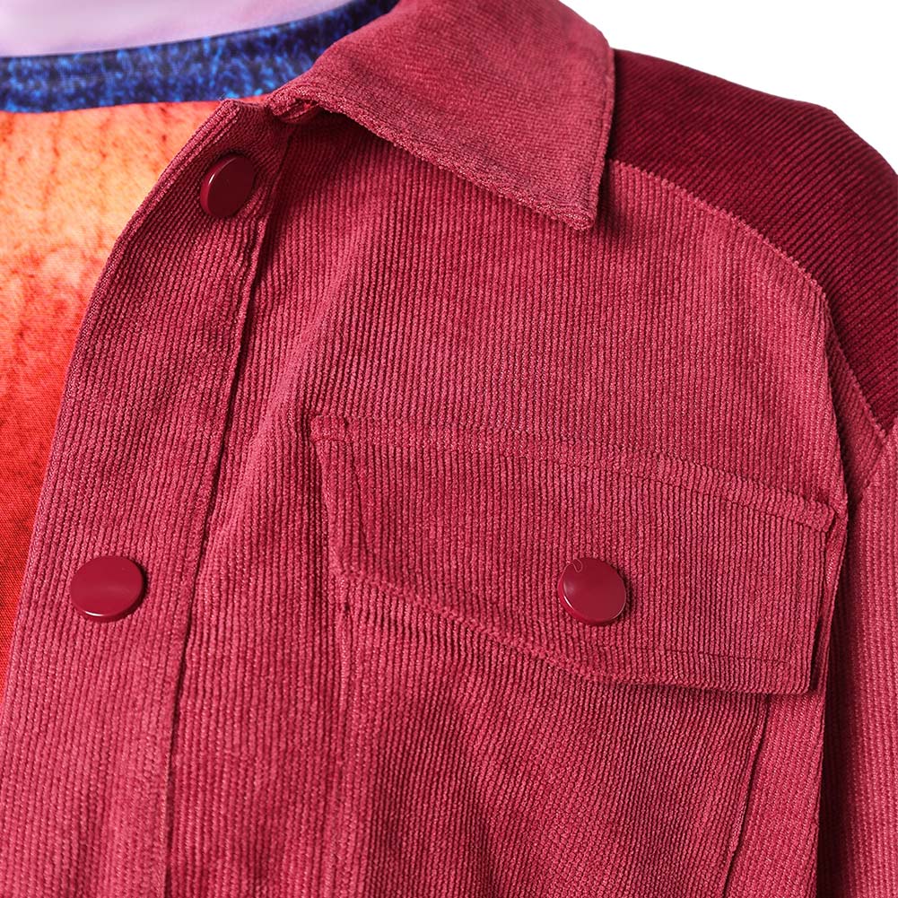 Max Mayfield rot Kostüm Set Stranger Things 2025 Max Cosplay Outfits	