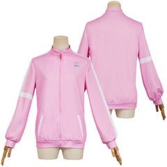 Medalist Yuitsuka Inori rosa Jacke Cosplay Outfits