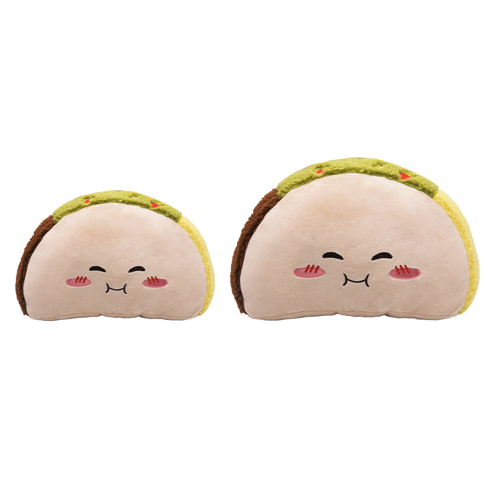 Mexikanische Pfannkuchenpuppen Taco Plüschtiere Cartoon weiche Plüschpuppen für Kindergeburtstag Xmas Geschenk