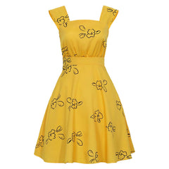 Mia Dolan​ gelb Kostüm Set La La Land Mia Dolan Cosplay Outfit