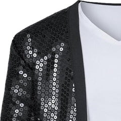 Michael Jackson schwarz Kostüm Set Bühnenkostüm Michael Jackson Cosplay Outfit
