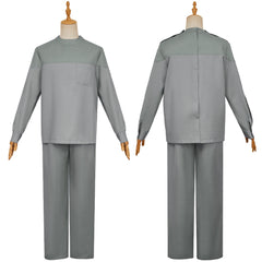 Mickey 17 Mickey Barnes grau Anzug Cosplay Outfits