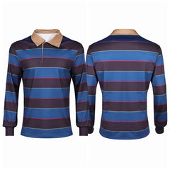 Mike Wheeler blau Shirt Stranger Things Mike Cosplay Outfits